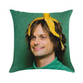 Matthew Gray Gubler with A Banana Soft Skin-Friendly Throw Pillow