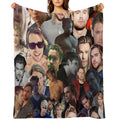 Chord Overstreet Photo Collage Easy Care Throw Blanket