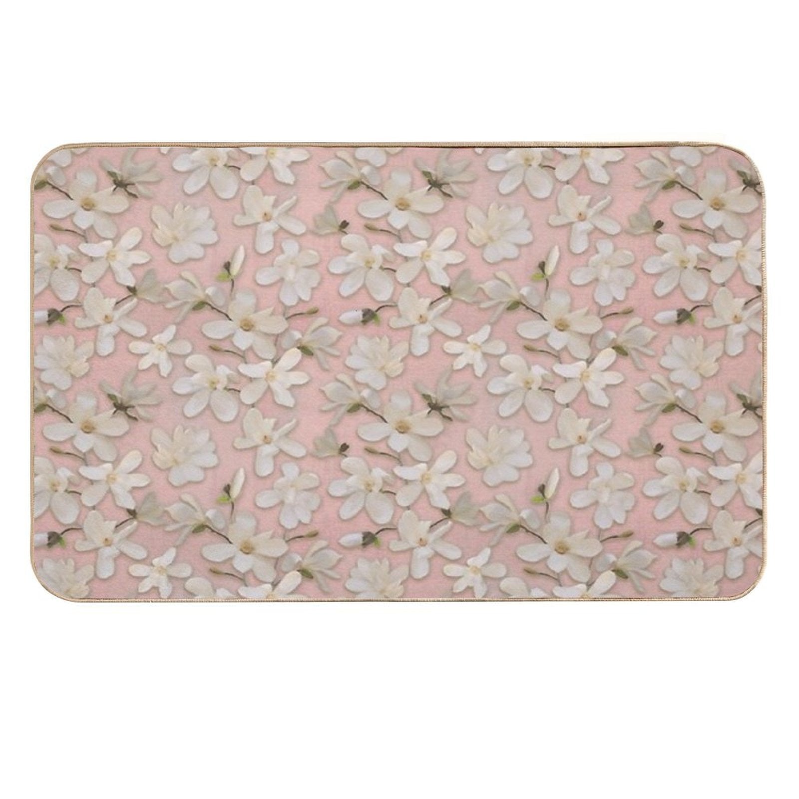 Magnolia Kobus Rose  Eco-Friendly Bath Mat
