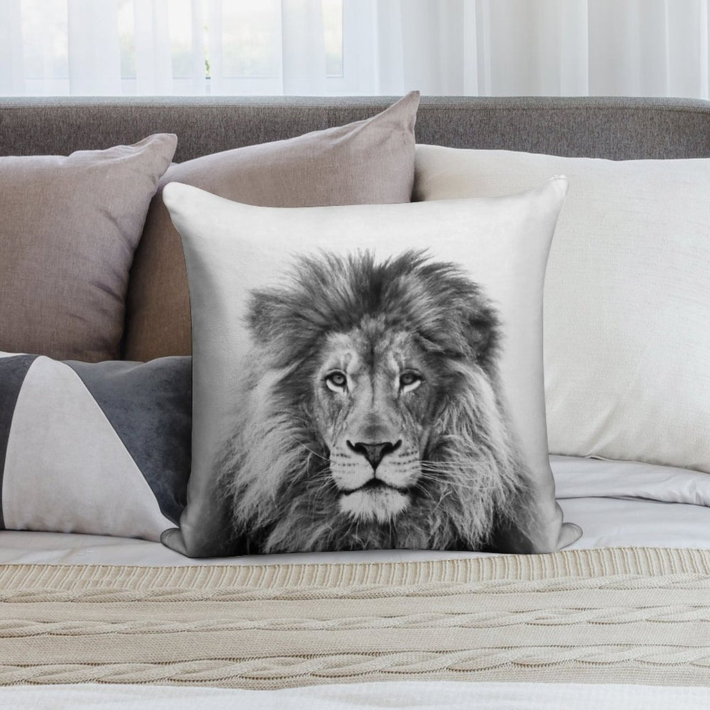 Lion Soft Gift Ready Throw Pillow