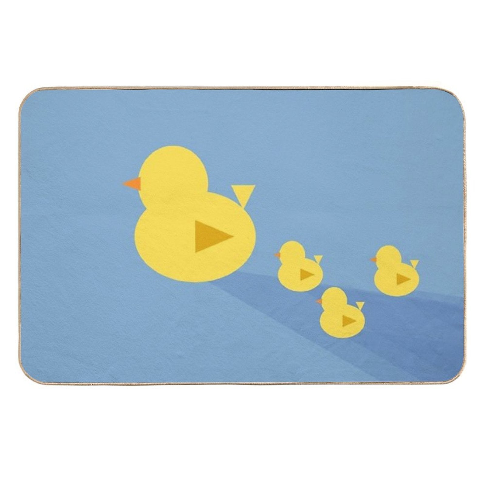 Animal Prints Collection - DUCKIE  Fade-Resistant Bath Mat