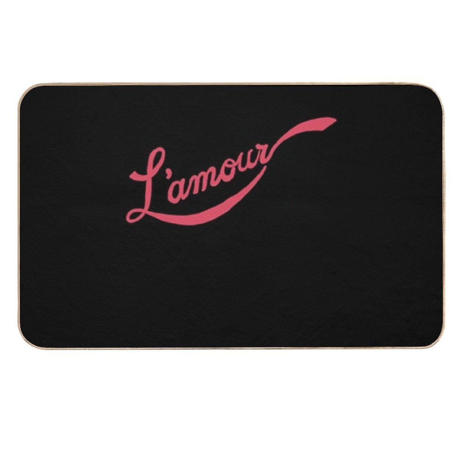 L'amour-Moulin-Rouge  Eco-Friendly Bath Mat