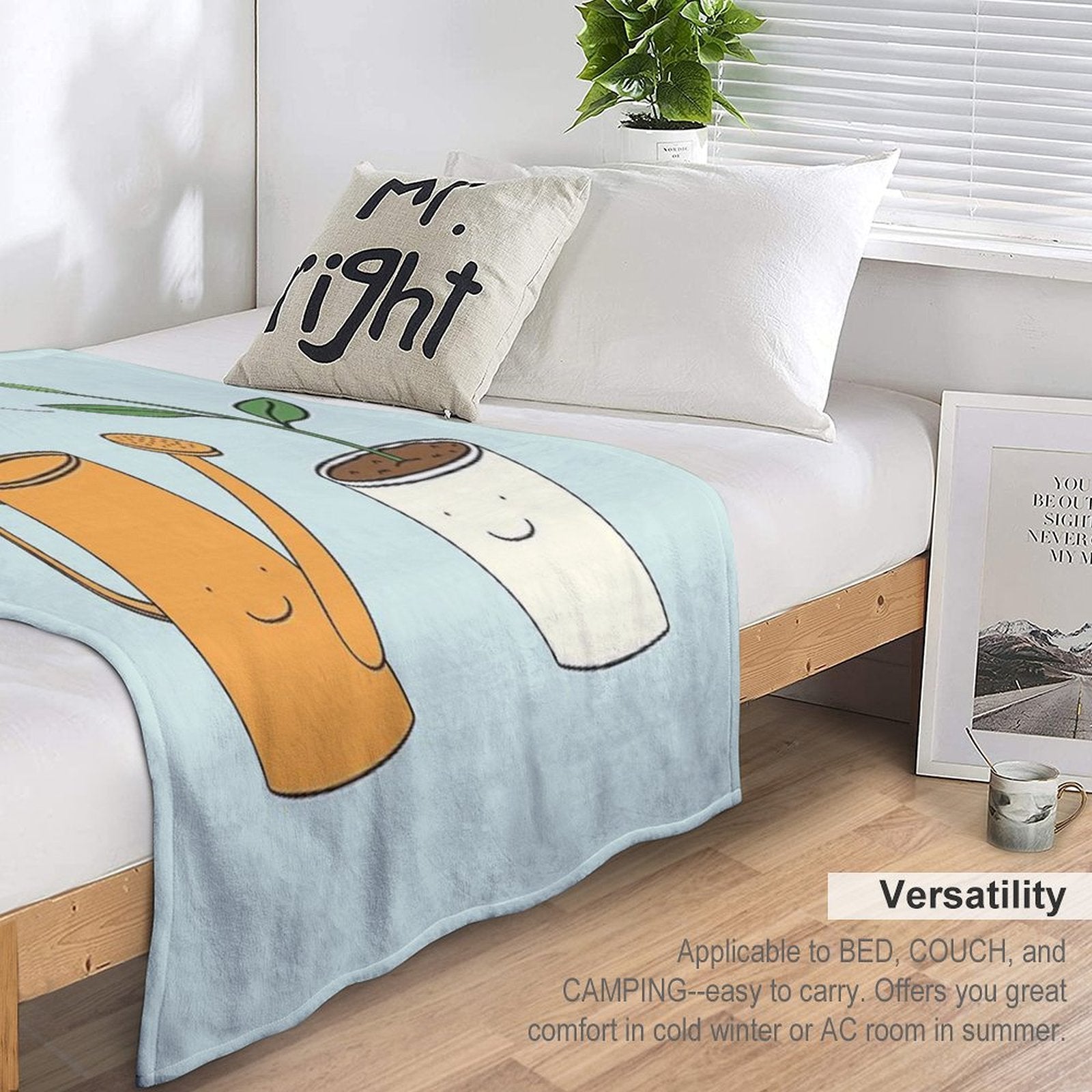 Thank You for Helping Me Grow! Versatility Throw Blanket