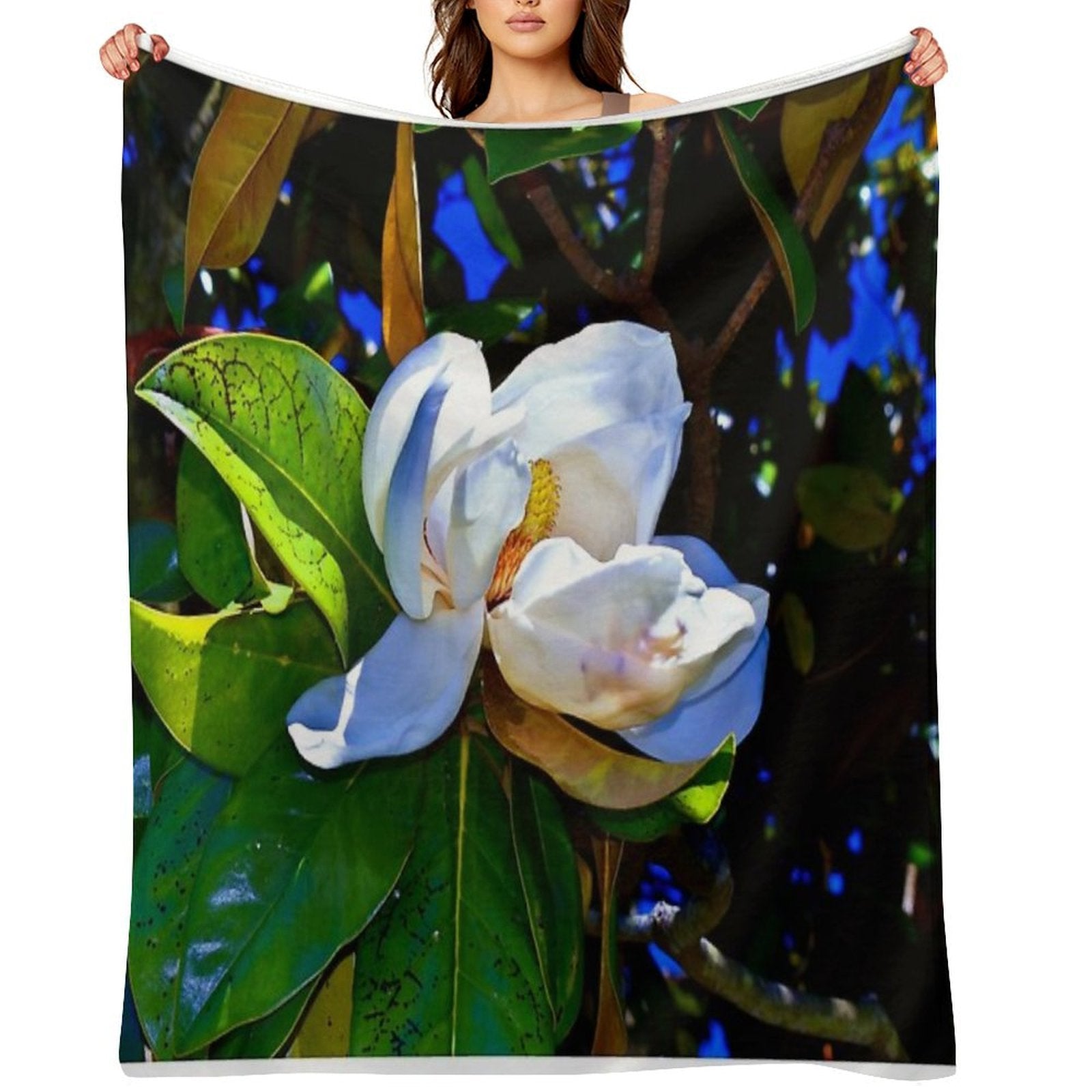 Magnolia Eco-conscious Throw Blanket
