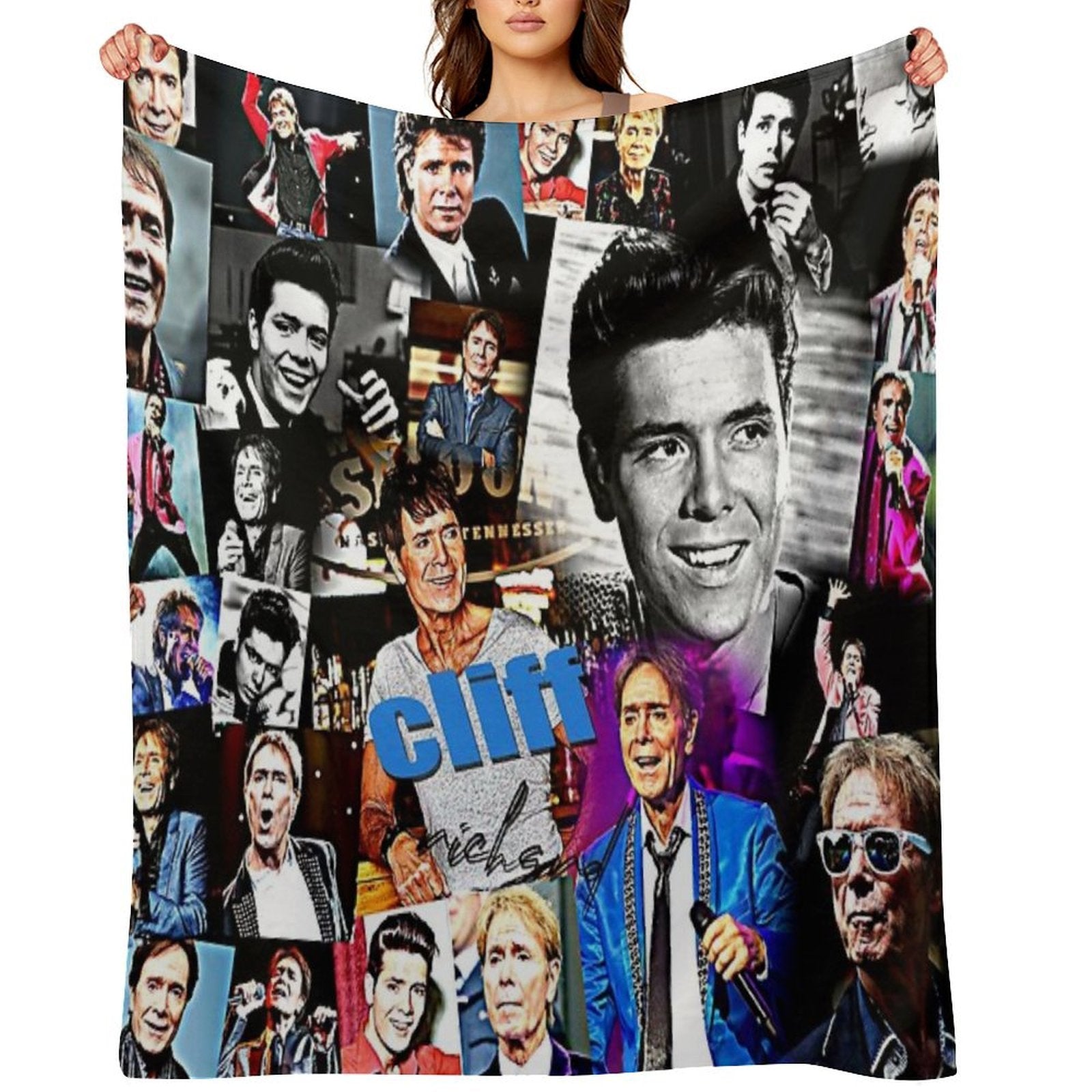 Cliff Richard Lightweight Throw Blanket