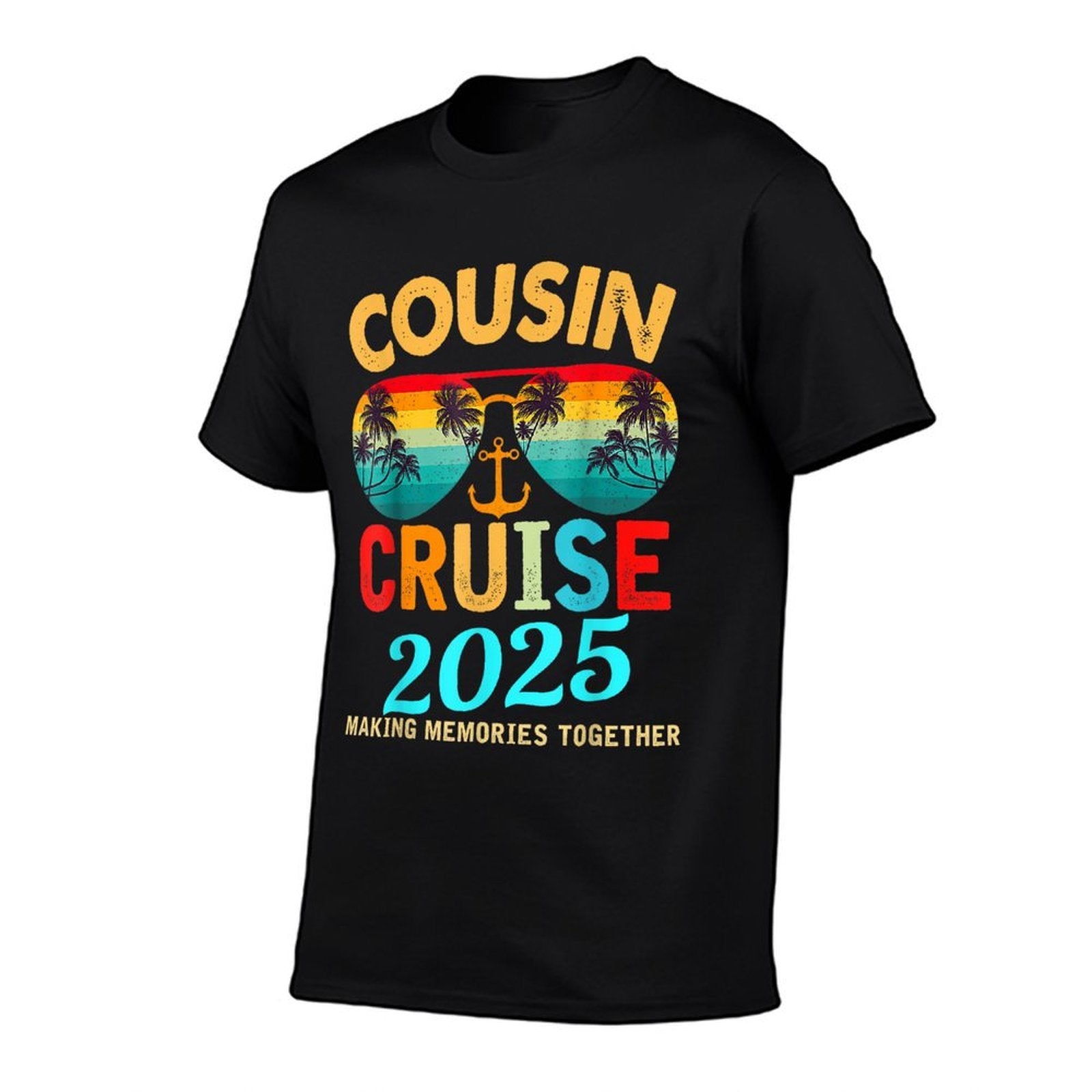 Cousin Cruise 2025 Making Memories Together  Wrinkle-resistant T-Shirt