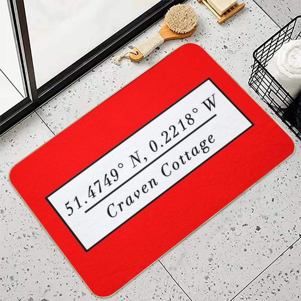 Craven Cottage  Pet-Safe Bath Mat