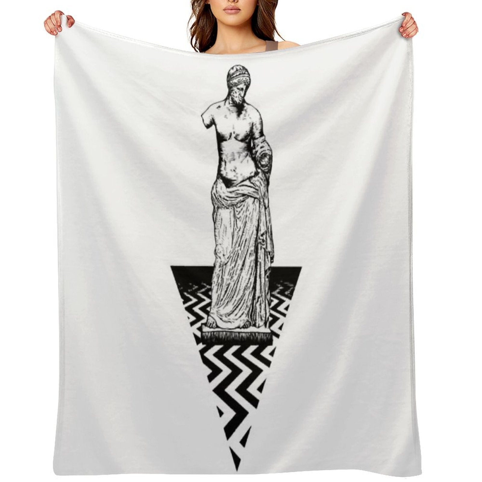 Black Lodge Venus One Quick-dry Throw Blanket