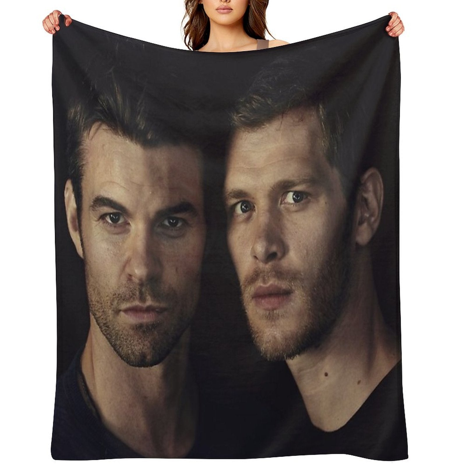 Elijah And Klaus Premium Throw Blanket