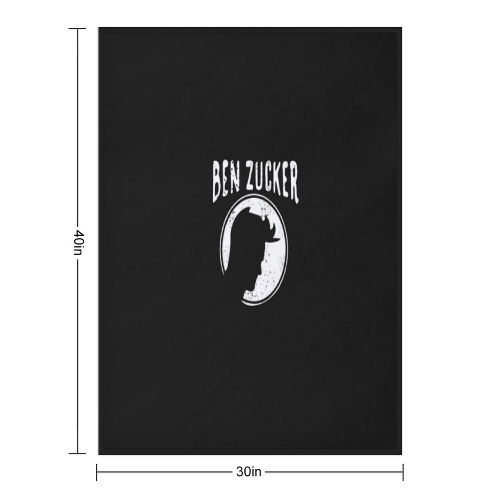 Ben Zucker Shrink-resistant Throw Blanket