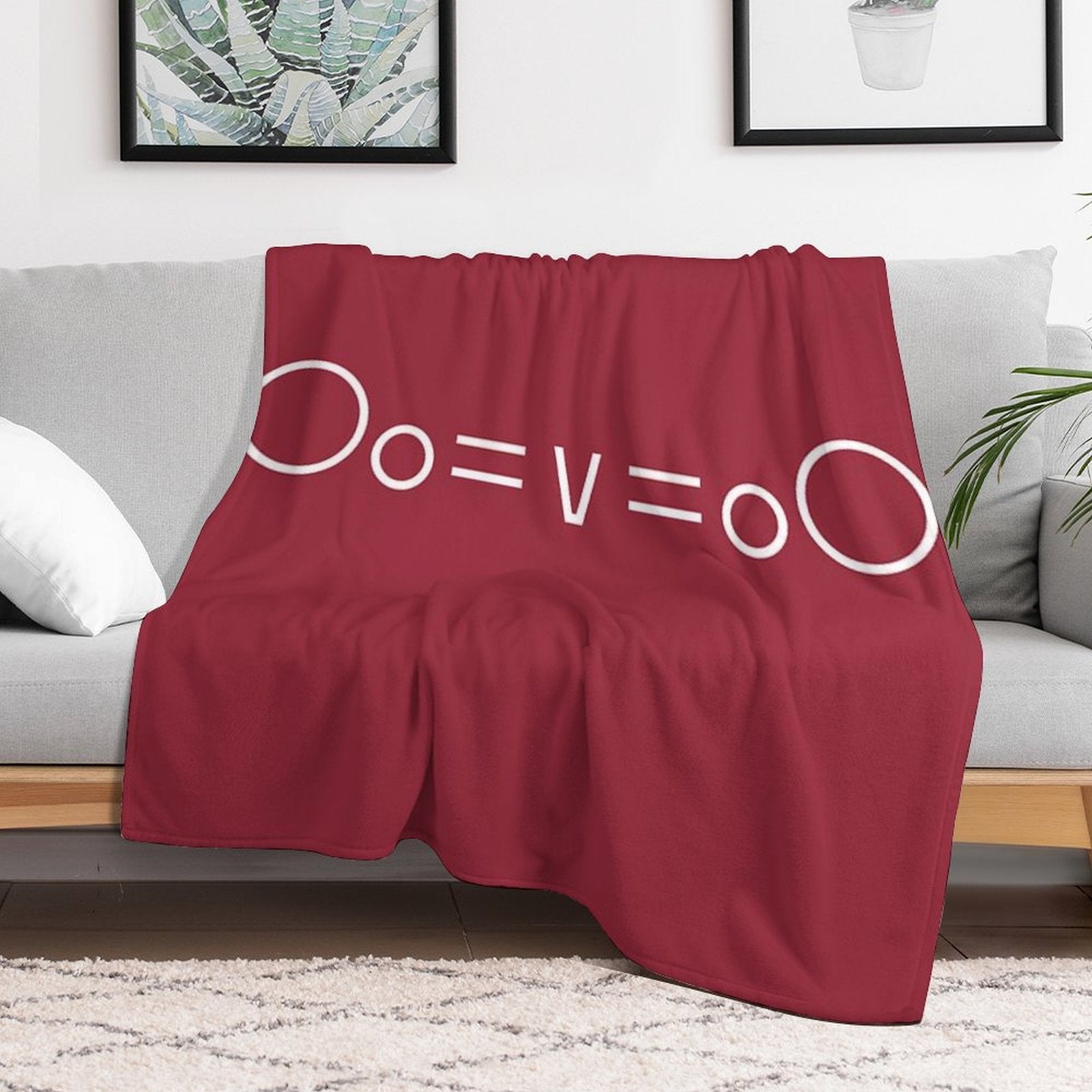 Alfa Giulia Front Compact Throw Blanket