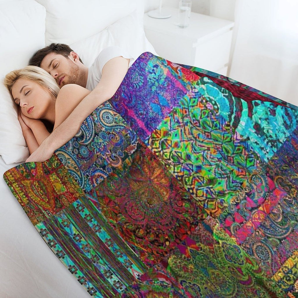 Bohemian Wonderland Durable Throw Blanket