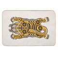 King Of The Jungle 01 Golden Tiger Edition  Rapid-Drying Bath Mat