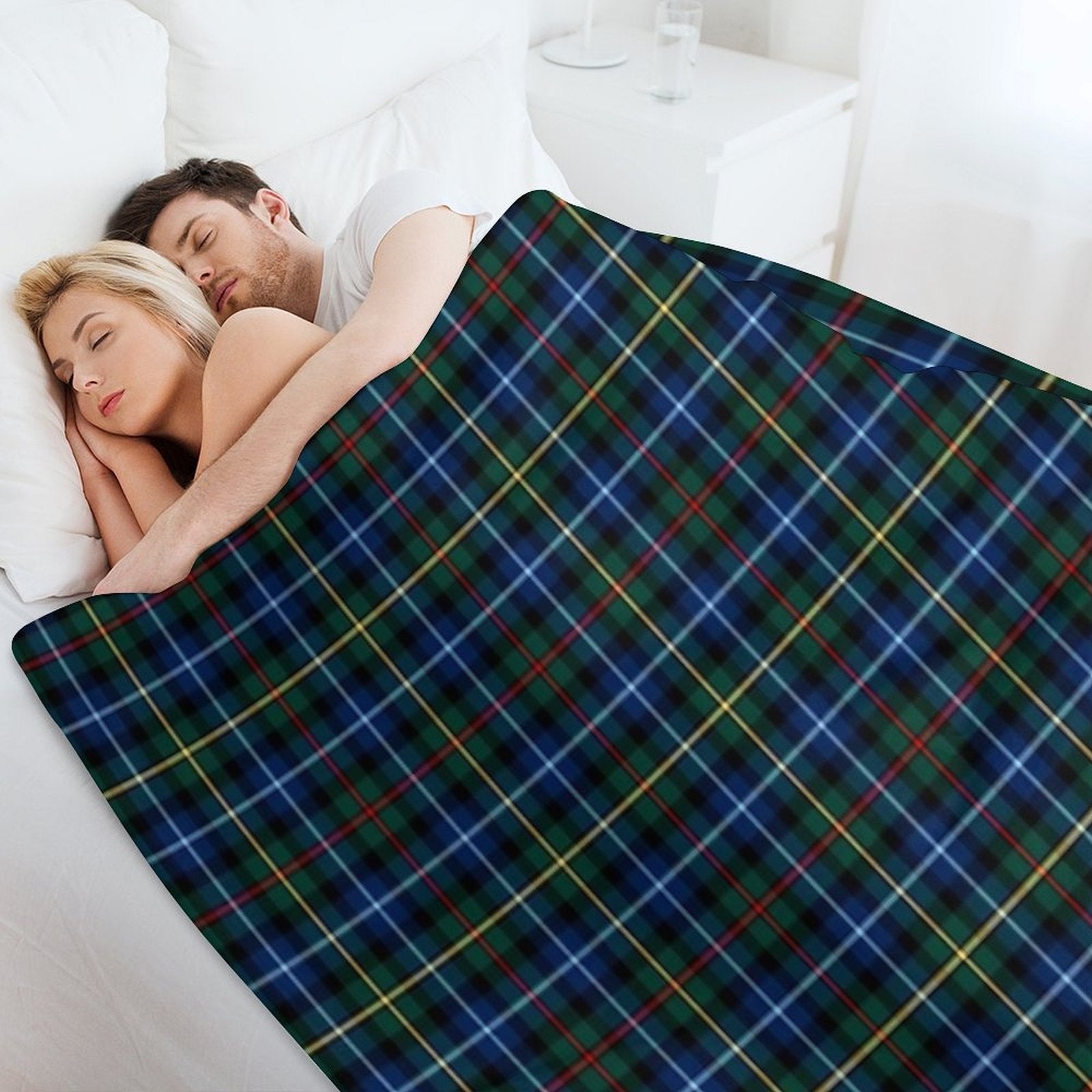 Clan Smith Tartan Easy Care Throw Blanket
