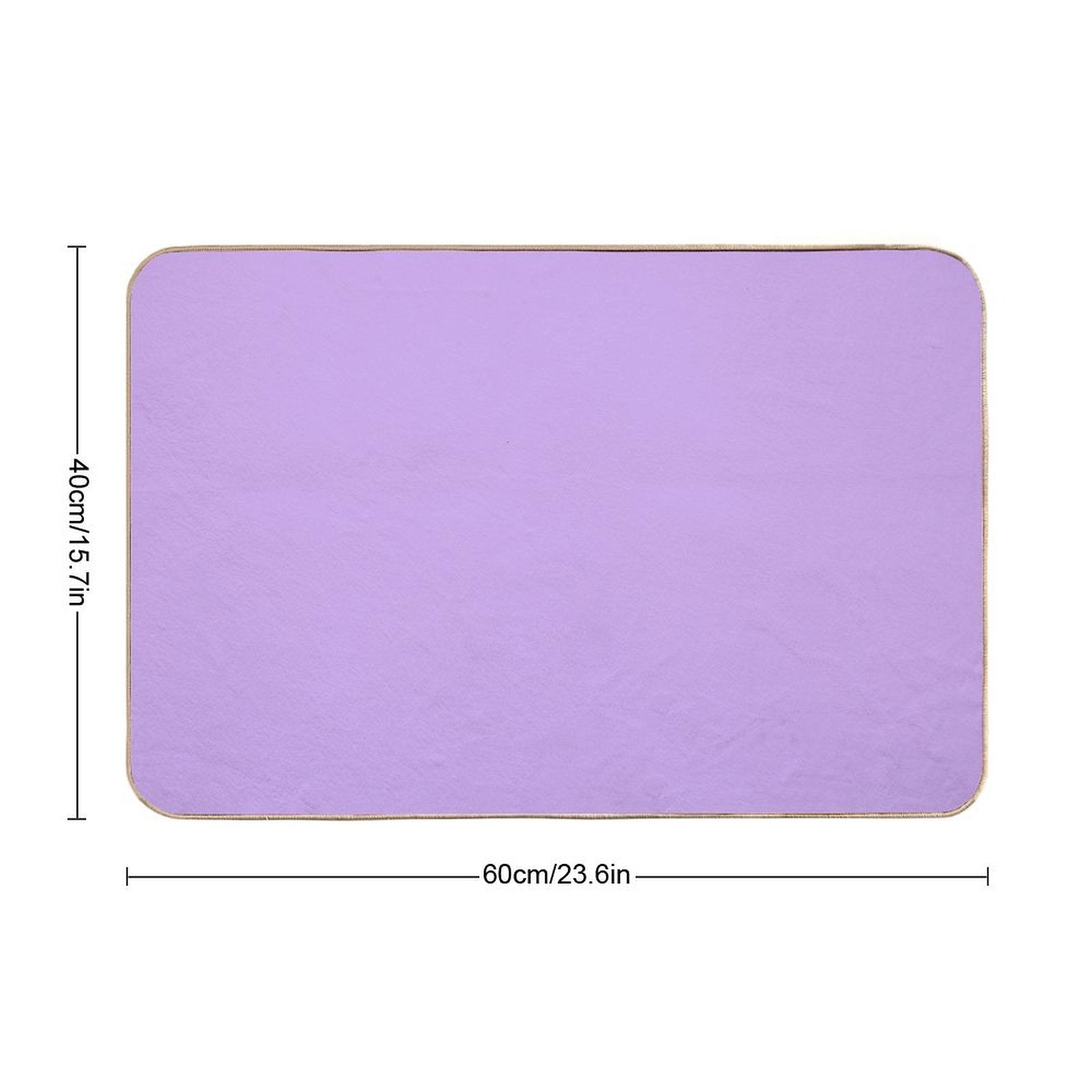 Lilac  Dirt-Trapping Bath Mat