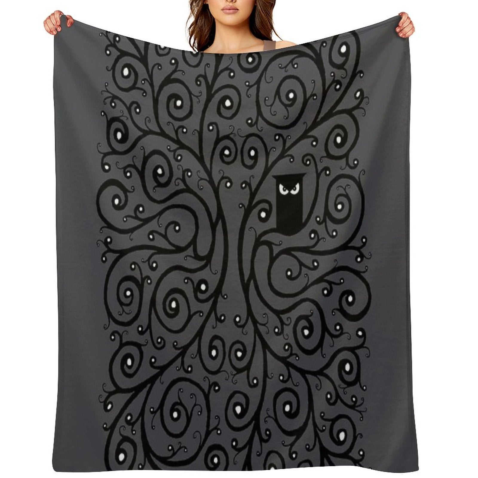 The Owl Easy Care Throw Blanket