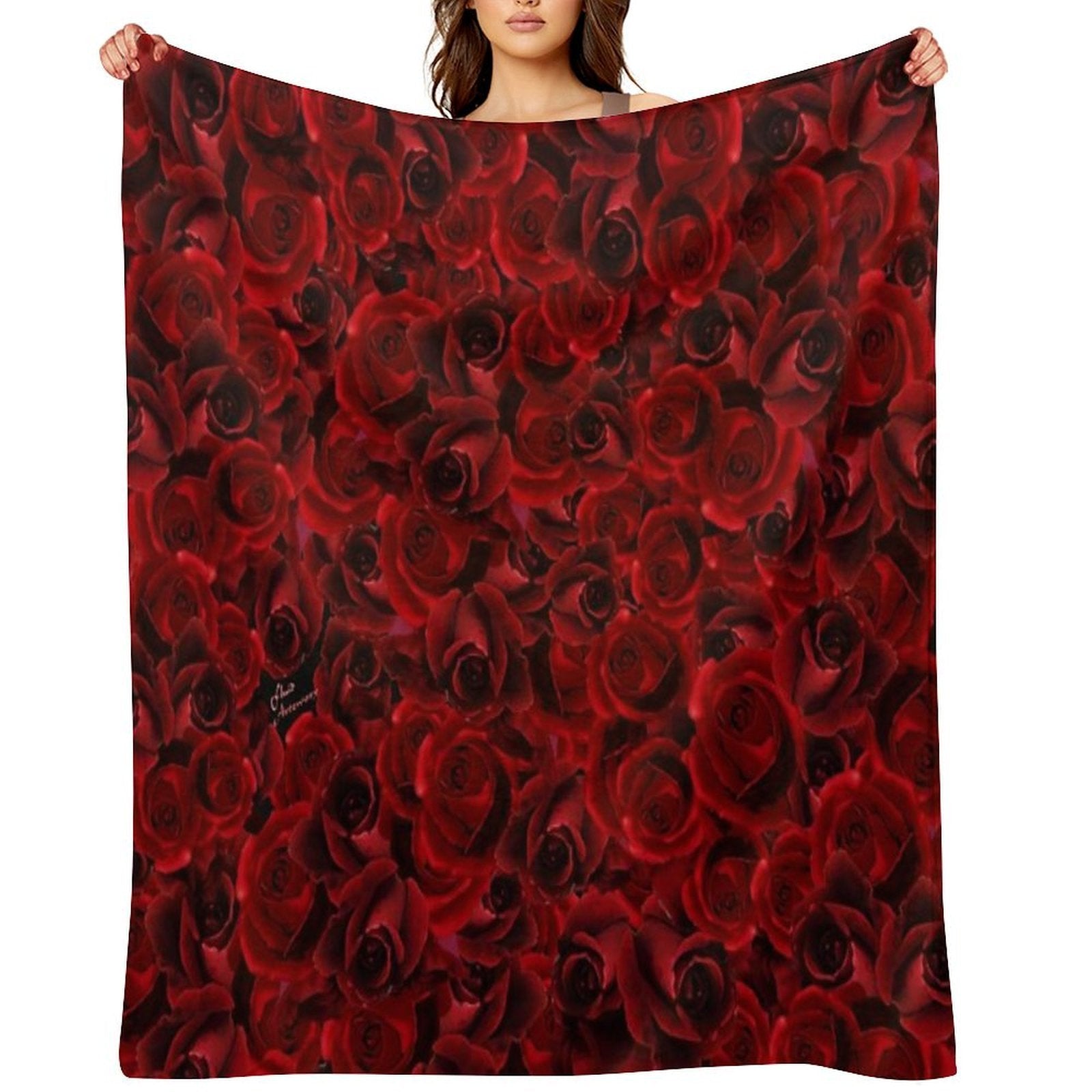 Scarlet Mischief Lightweight Throw Blanket