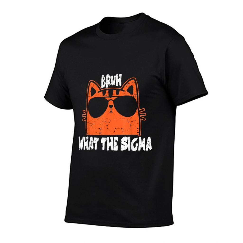 Bro What The Sigma Funny Kidsns Youth Meme Saying Quote  Moisture-wicking T-Shirt