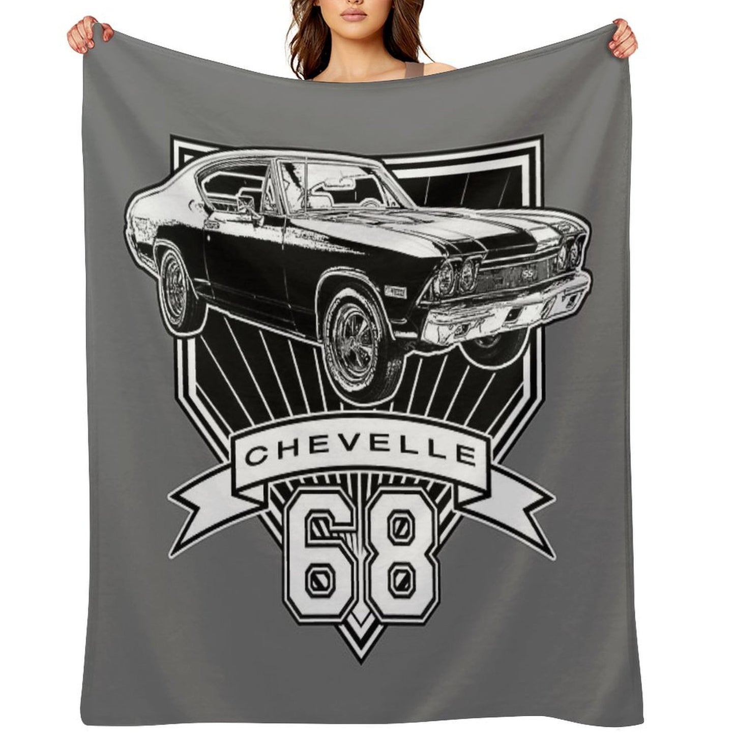 1968 Chevelle Versatility Throw Blanket