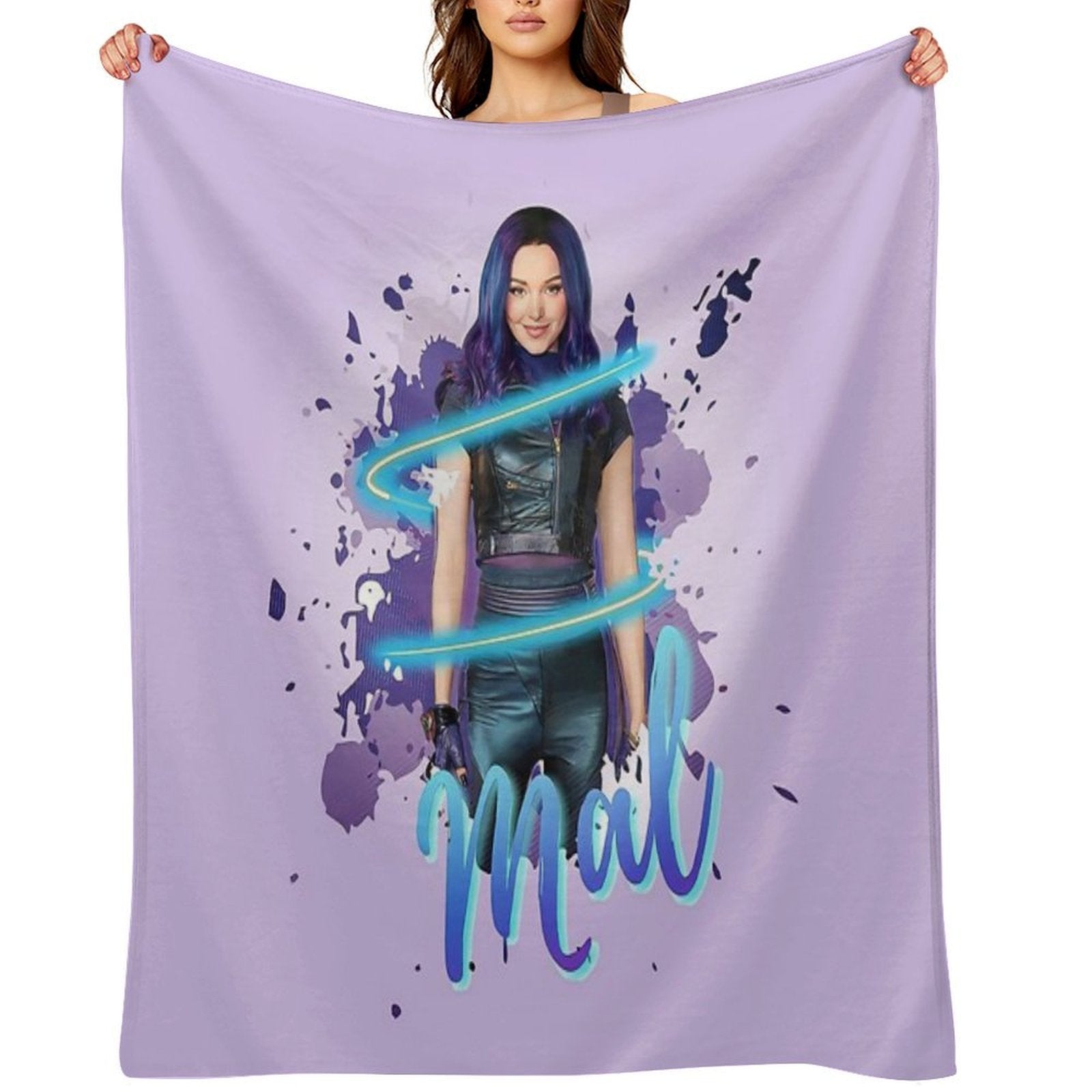 Mal - Descendants 3 Sustainable Throw Blanket