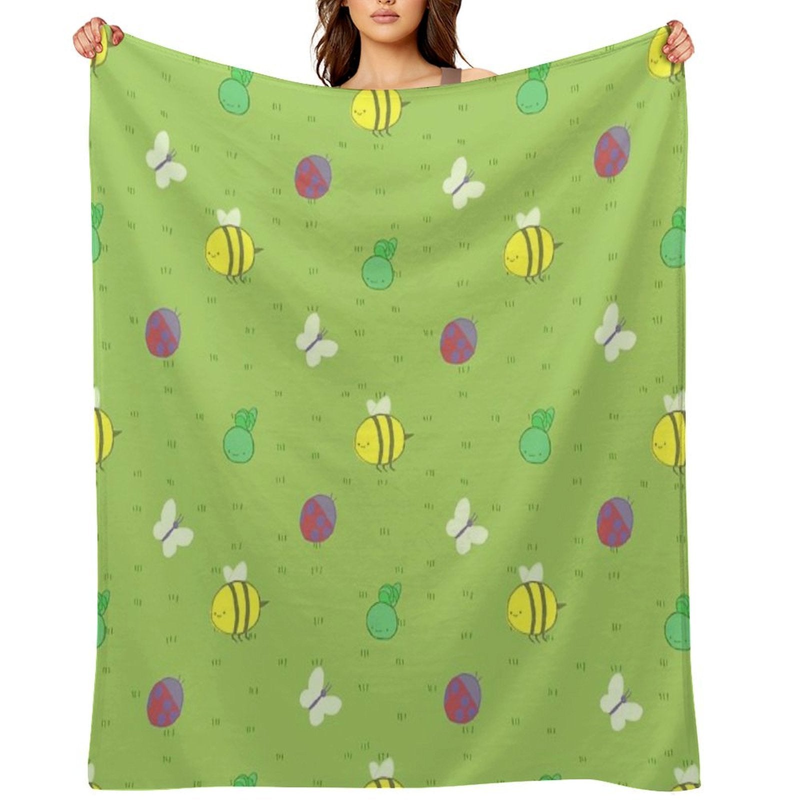 Adventure Time™ End Credits Pattern Multi-functional Throw Blanket
