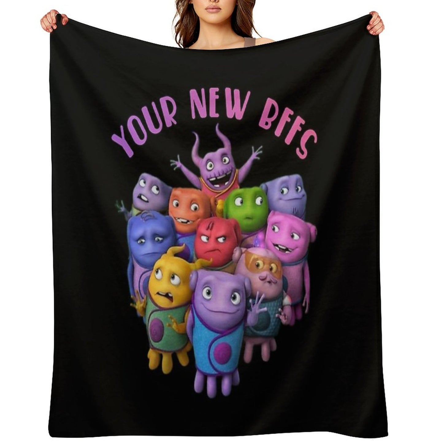 Your New BFFS Are Here Comfort Throw Blanket