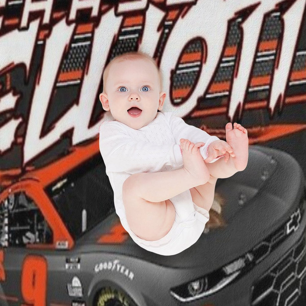 Chase Elliott Comfort Throw Blanket