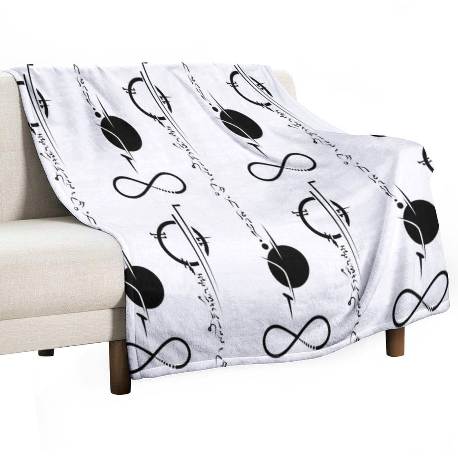 Commander Tattoo Easy Care Throw Blanket