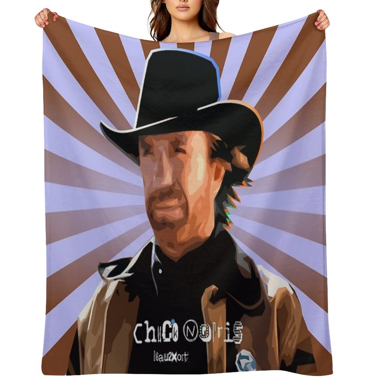 Chuck Norris Multi-functional Throw Blanket