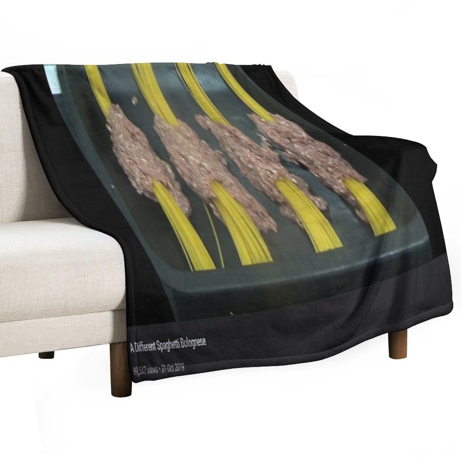 A Different Spaghetti Bolognese - Kay's Cooking Anti-pilling Throw Blanket