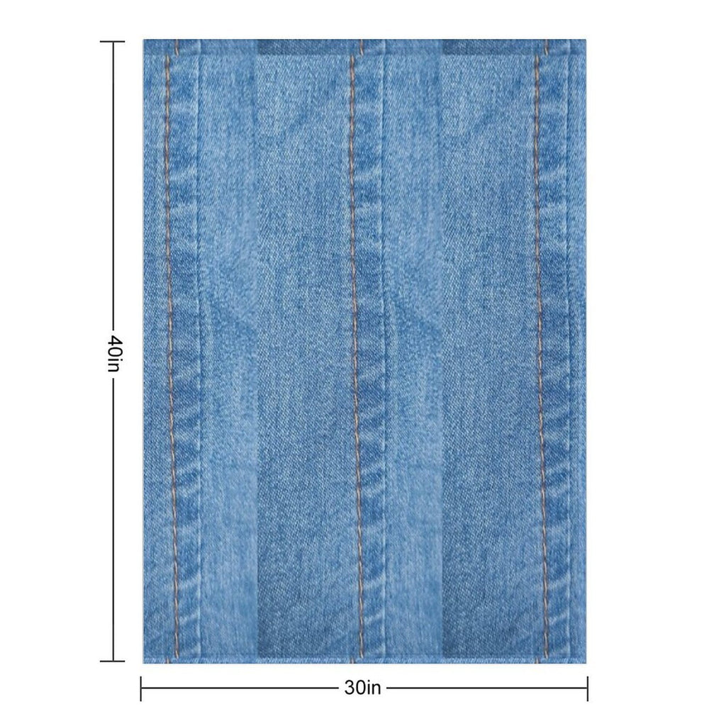 Denim Durable Throw Blanket