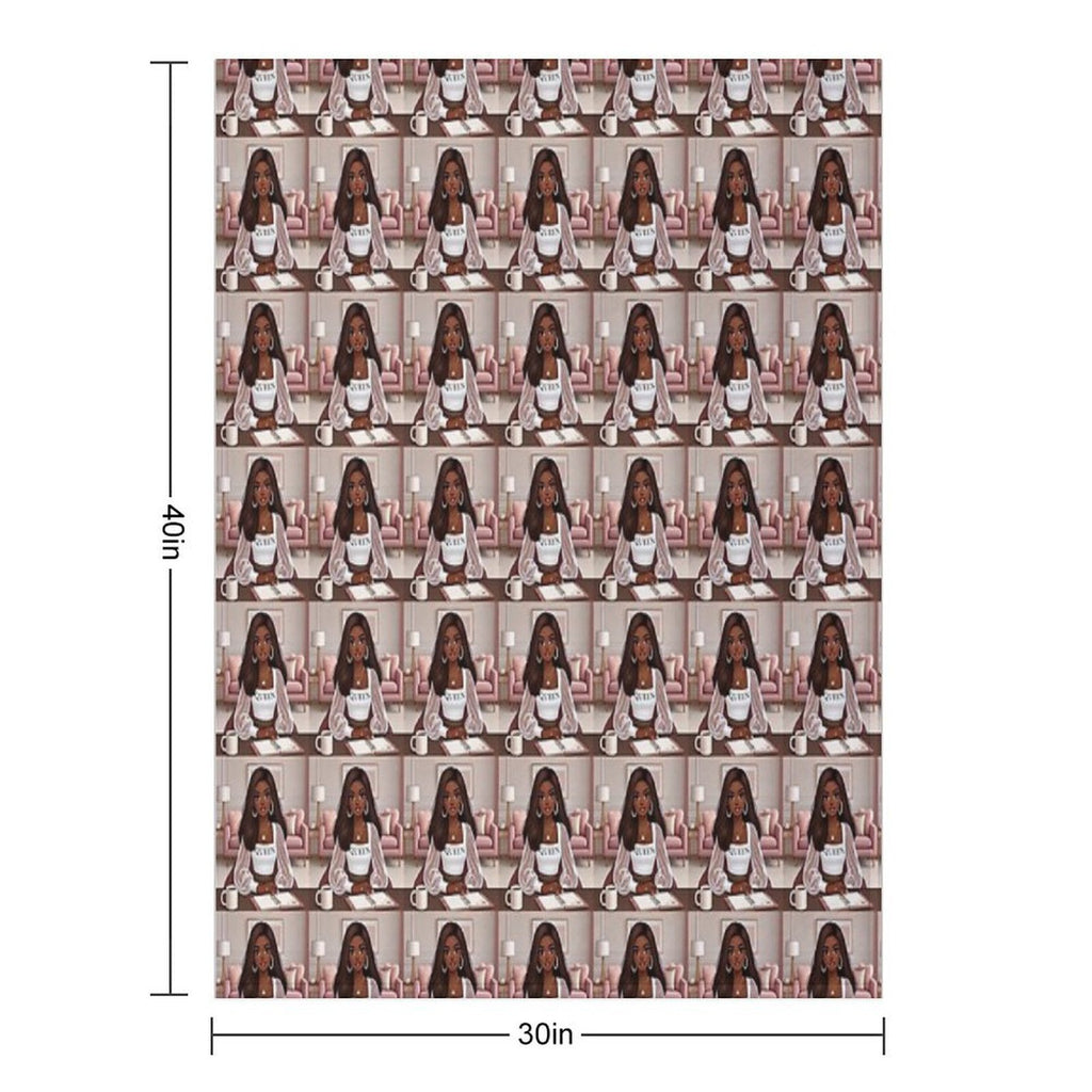 Stunning, Bold And Beautiful Quick-dry Throw Blanket