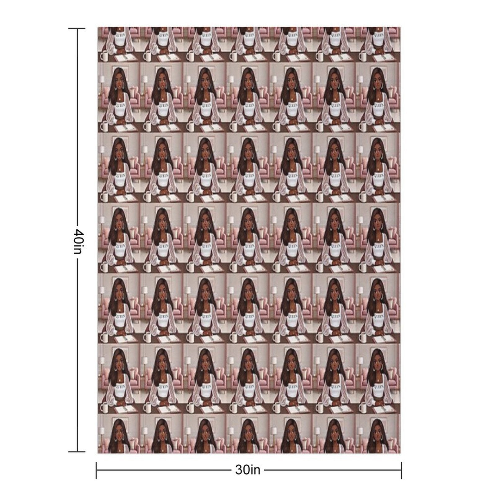 Stunning, Bold And Beautiful Quick-dry Throw Blanket