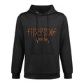 Fireproof Since 1692 Salem Witch Trials Funny Easy Halloween Durable Construction Hoodie