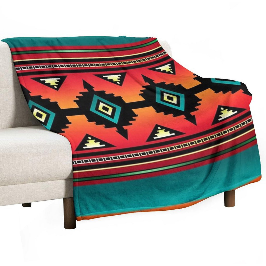 Canyon  Navajo Eco-conscious Throw Blanket