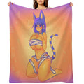 Queen Ankha! Multi-functional Throw Blanket