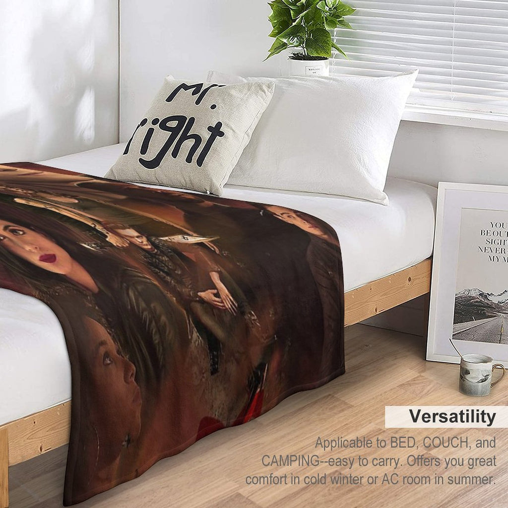 SHADOWHUNTERS POSTER Sustainable Throw Blanket