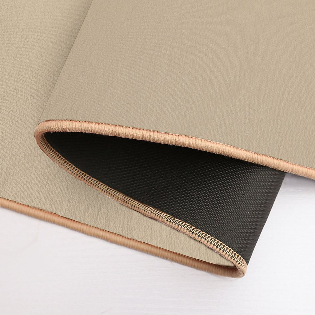 Gorgeous Brown Aesthetic Big Overlap Items  Toxin-Free Bath Mat