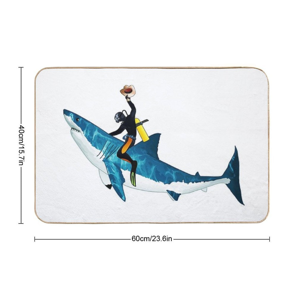 Shark Rodeo  Pet-Safe Bath Mat