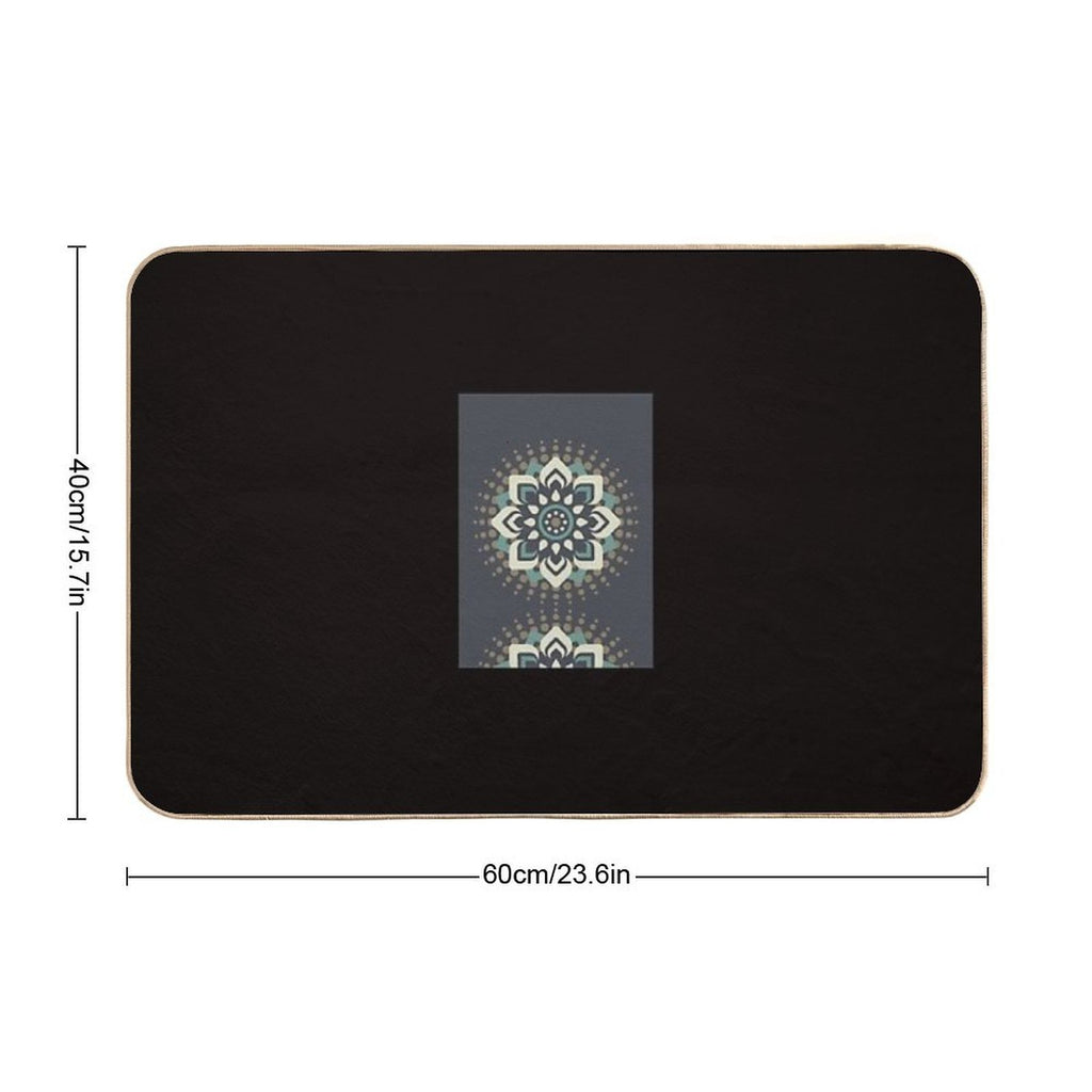 Mandala  Non-Slip Bath Mat