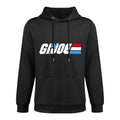 G.I. Joe American Hero Red White  Blue Simple Logo Moisture-Wicking Hoodie
