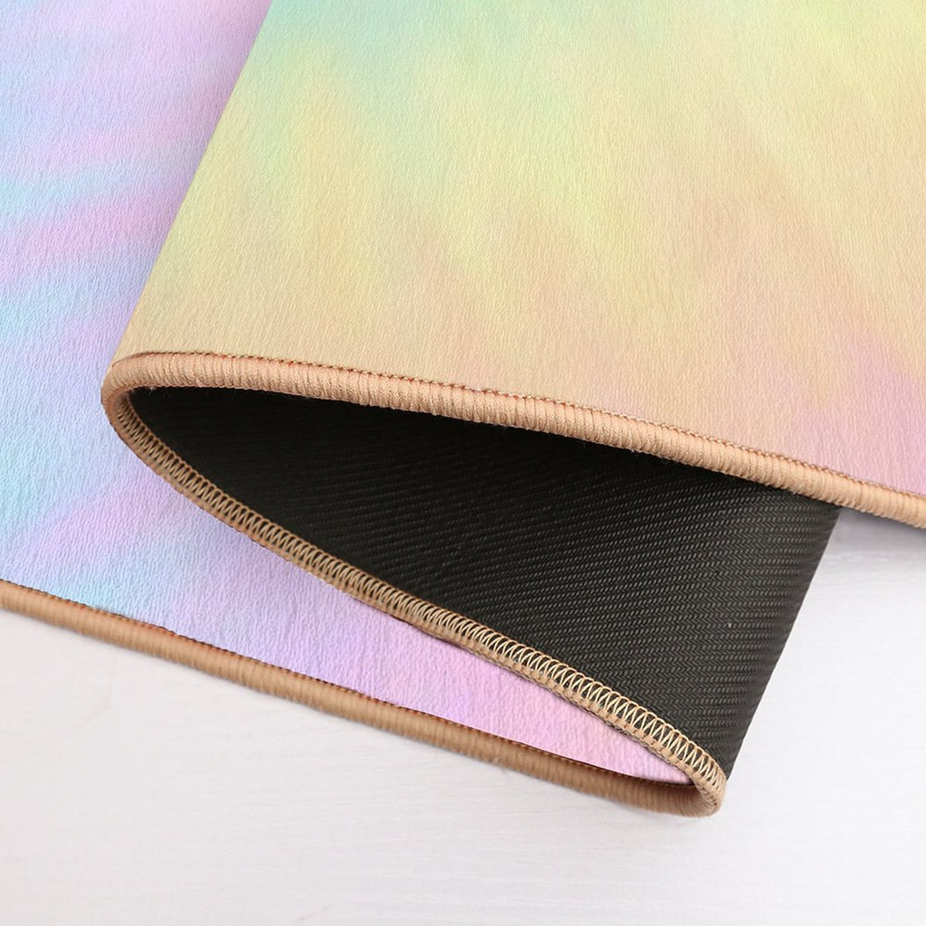Tie Dye Pastel Wallpaper  Easy To Clean Bath Mat