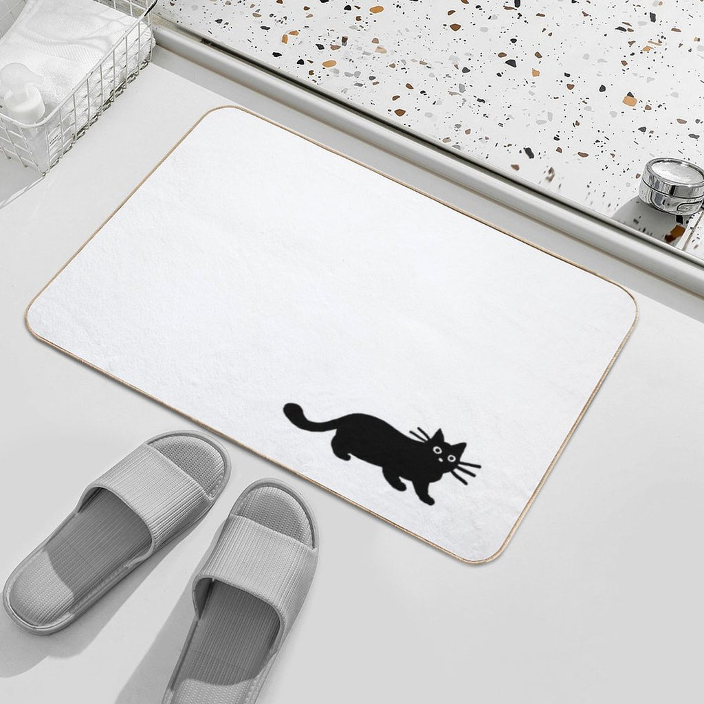 Black Cat(s)  Multi-Purpose Bath Mat