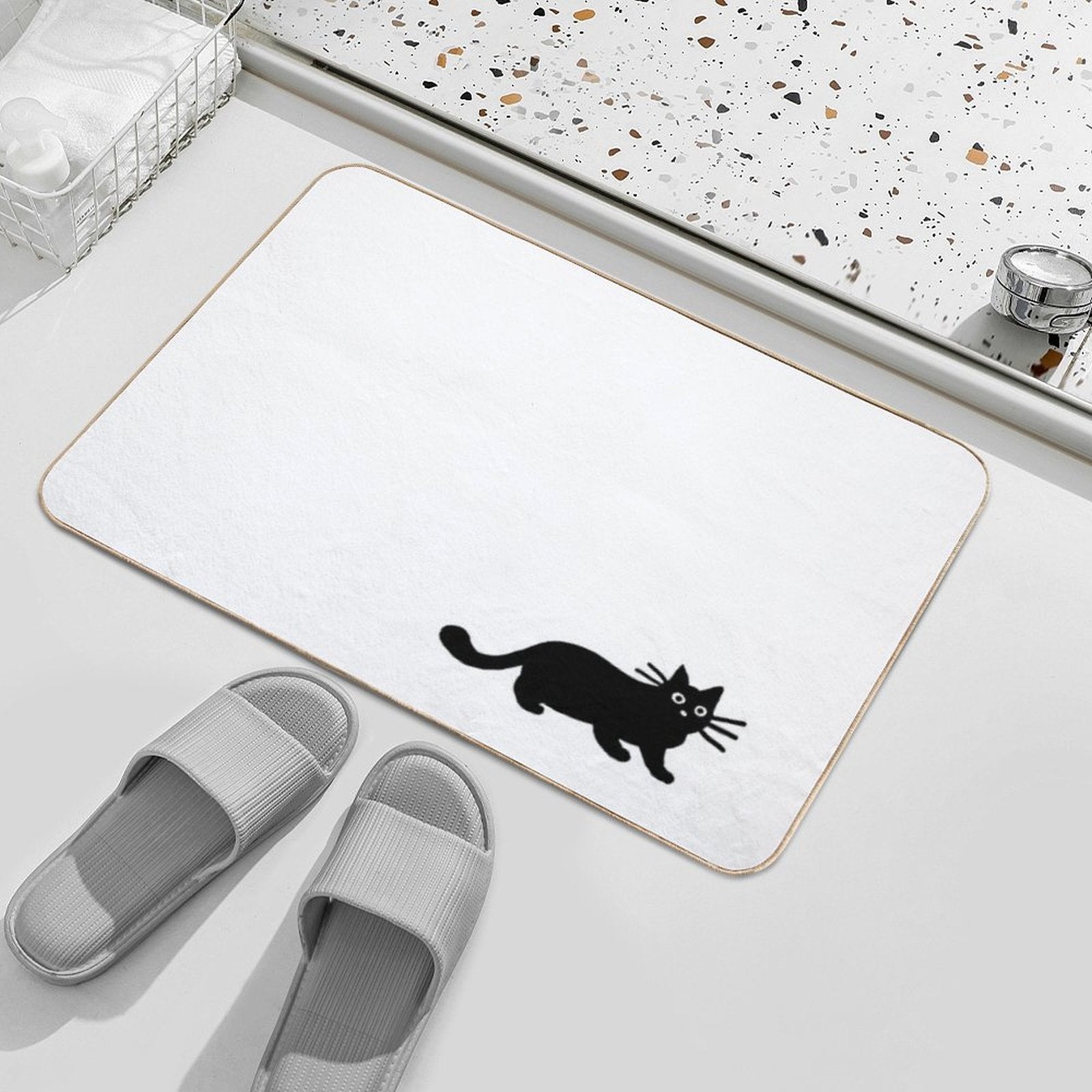 Black Cat(s)  Multi-Purpose Bath Mat