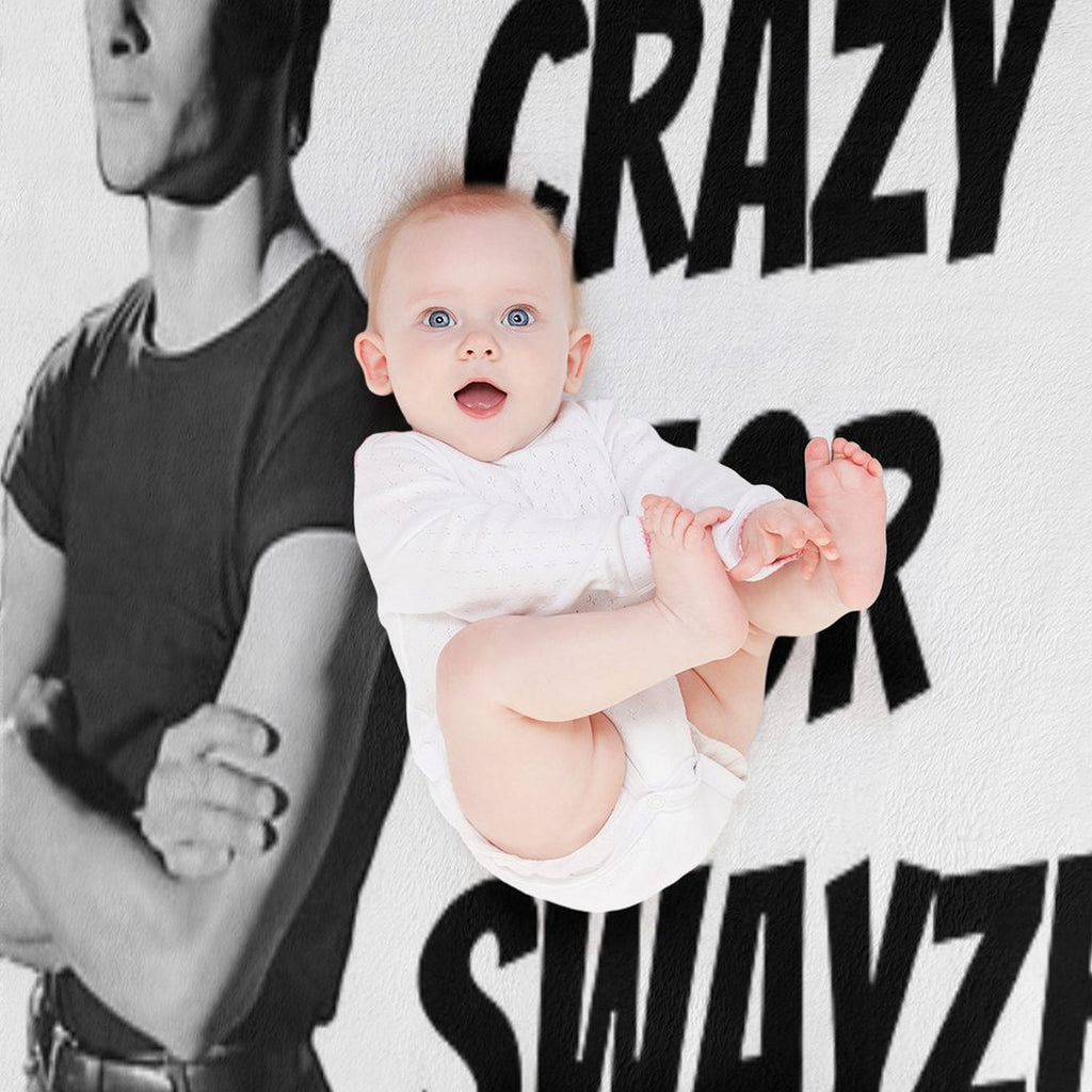 Crazy for Swayze Comfort Throw Blanket