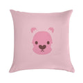 Lion! Soft Short Plush Fabric Throw Pillow