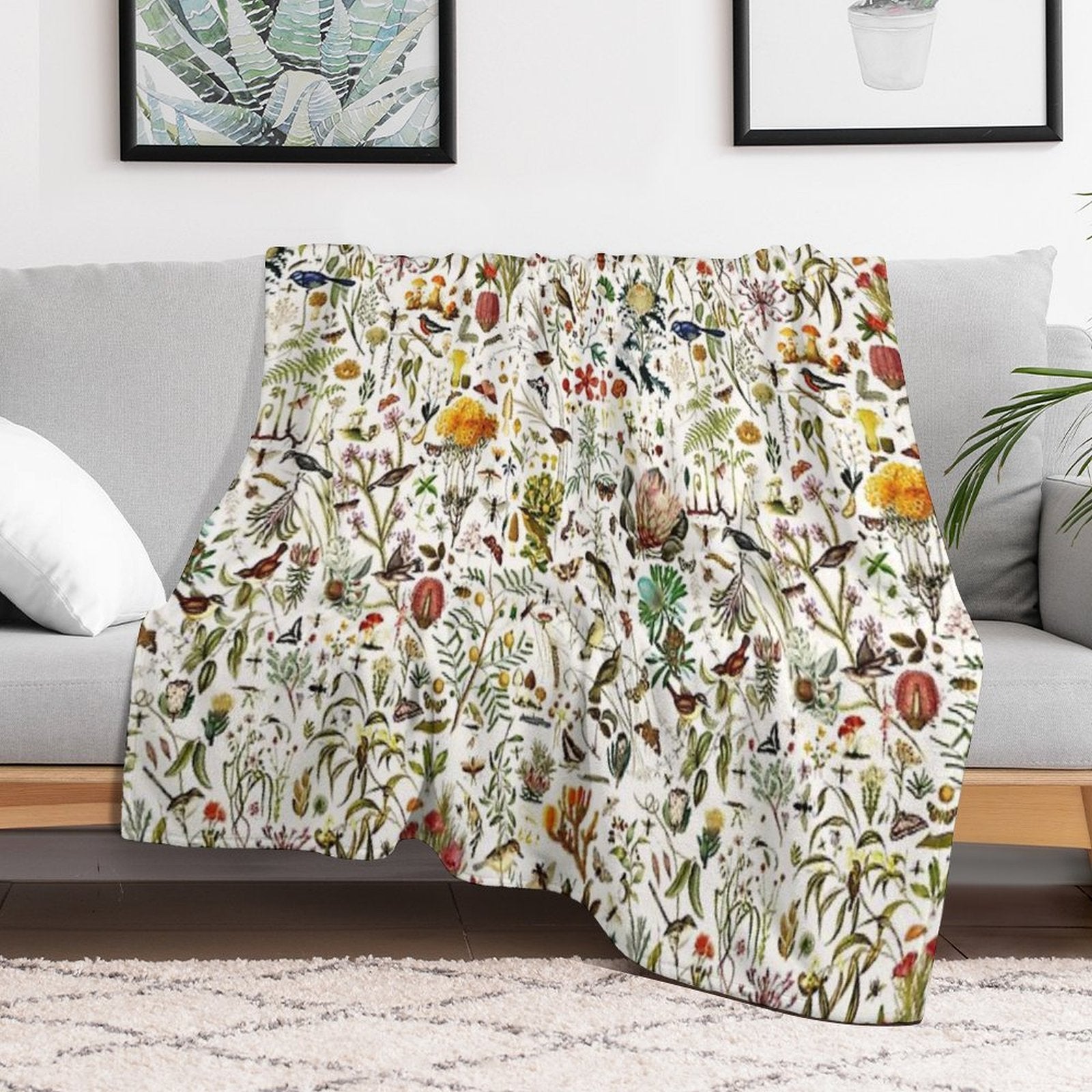 Biology Australia. Eco-conscious Throw Blanket