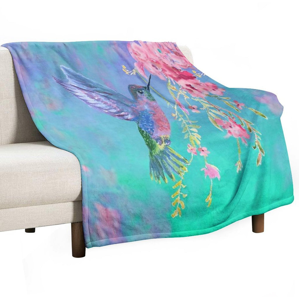 Live A Colorful Life Quick-dry Throw Blanket