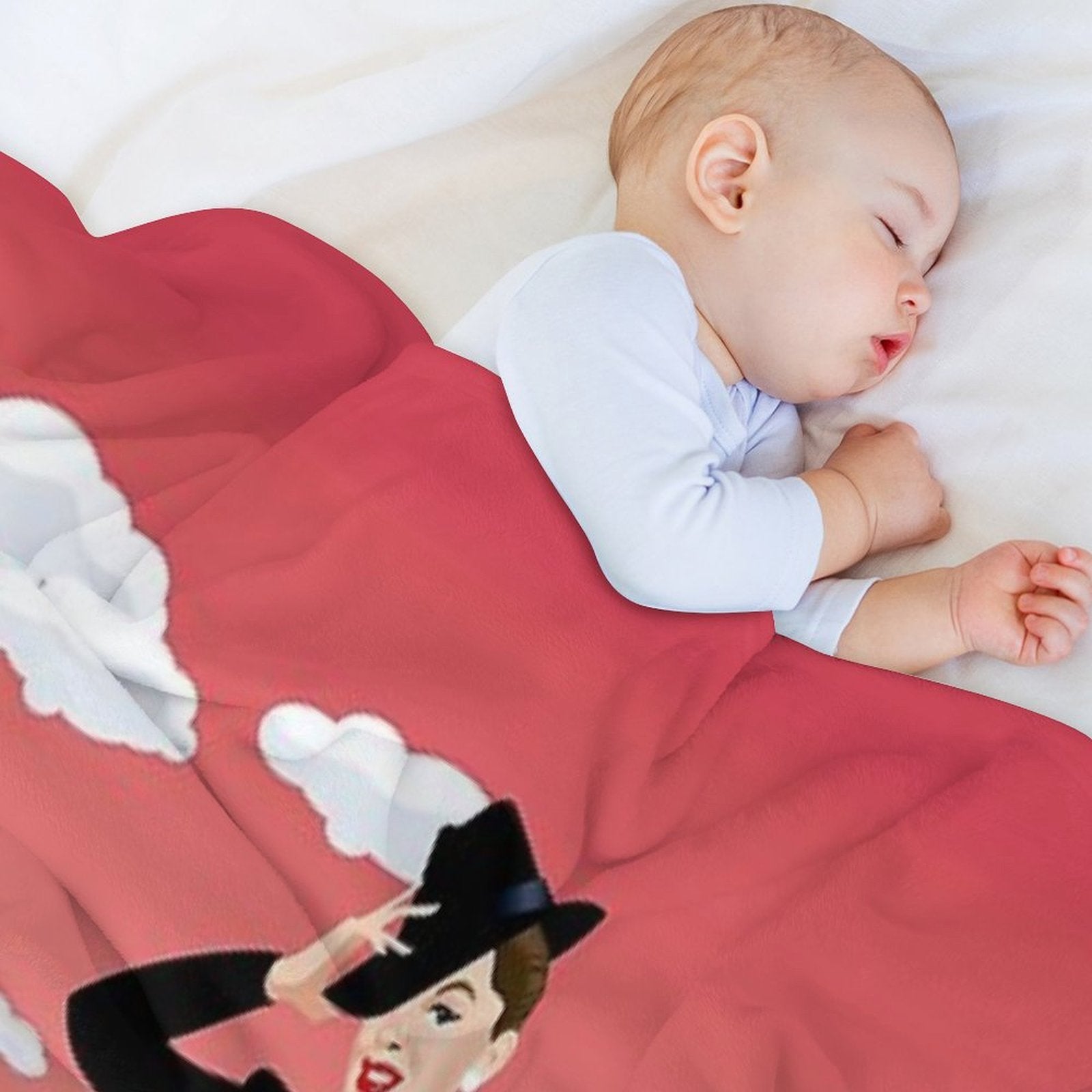 Get Happy Sustainable Throw Blanket