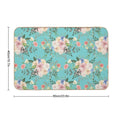 Butterflies,flowers,roses,spring,summer  Non-Slip Bath Mat